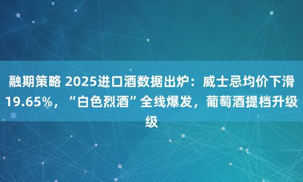 融期策略 2025进口酒数据出炉：威士忌均价下滑19.65%，“白色烈酒”全线爆发，葡萄酒提档升级